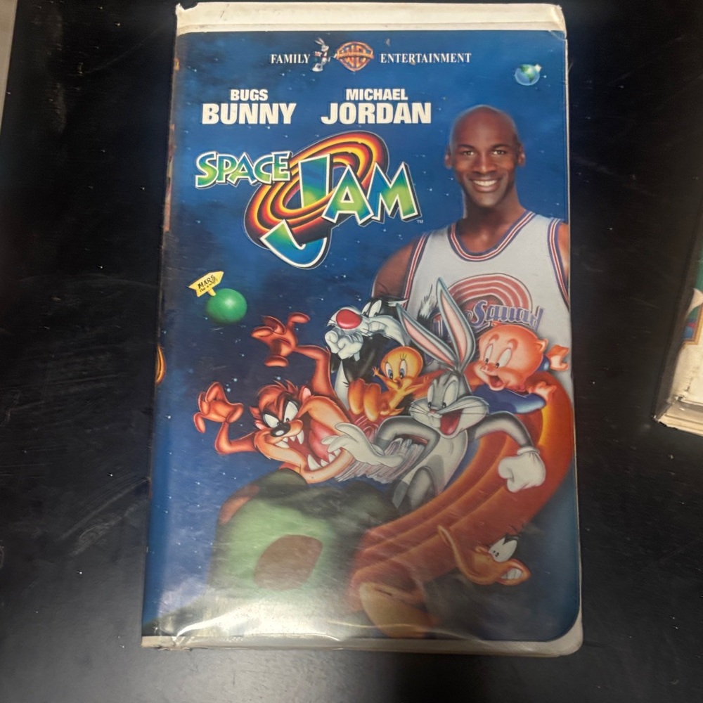 Space Jam VHS Tape